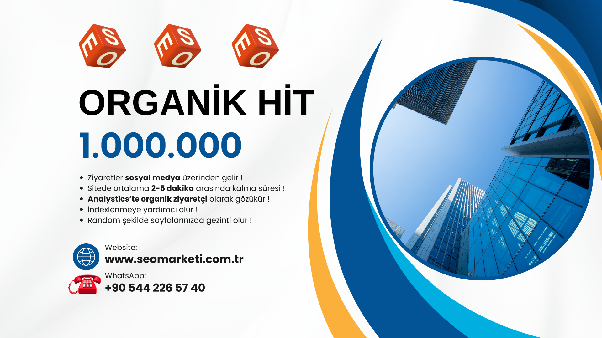 Organik Hit: 1.000.000 Trafik Ziyaretçi Servisi ile Web Sitenizi Zirveye Taşıyın!